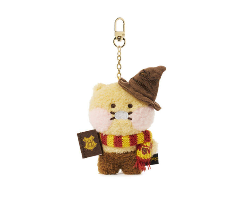 [KAKAO FRIENDS] Harry Potter x Choonsik Fluffy Key Chain - 해리포터 × 춘식이 포슬 키체인