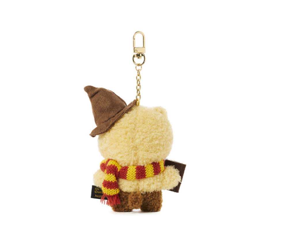 [KAKAO FRIENDS] Harry Potter x Choonsik Fluffy Key Chain - 해리포터 × 춘식이 포슬 키체인