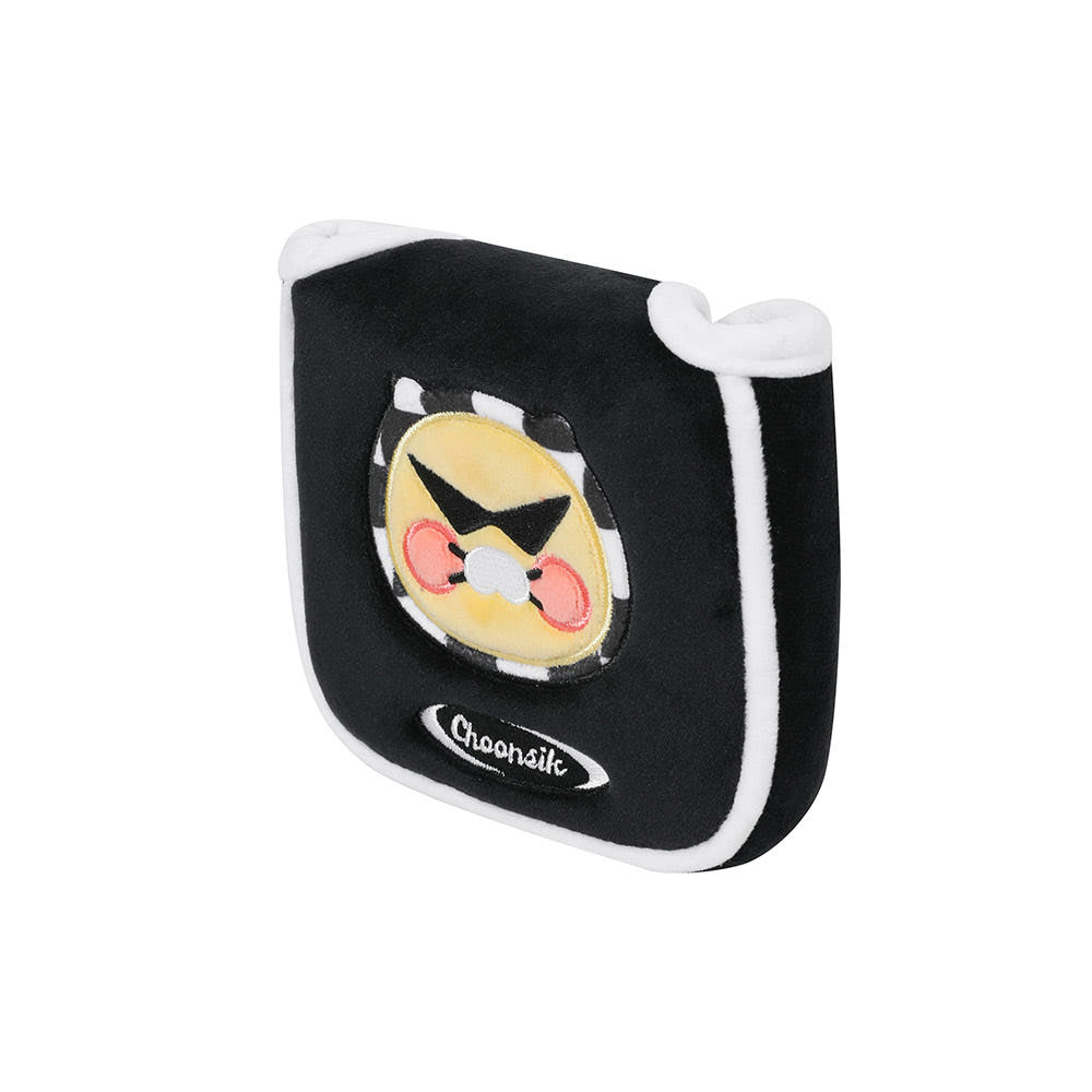 キョンキョン　ダストボックス（カバー） KAKAO FRIENDS] Kakao Golf Choonsik Checkerboard Mallet Putter