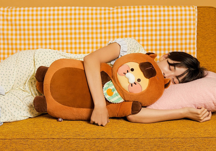 [KAKAO FRIENDS] FriendZoo Choonsik Capybara Body Pillow - 프렌ZOO 춘식이 카피바라 바디 필로우