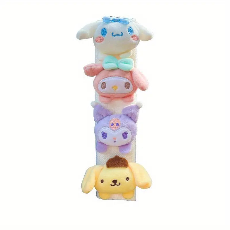 [Sanrio] 4 Characters Seatbelt Cover