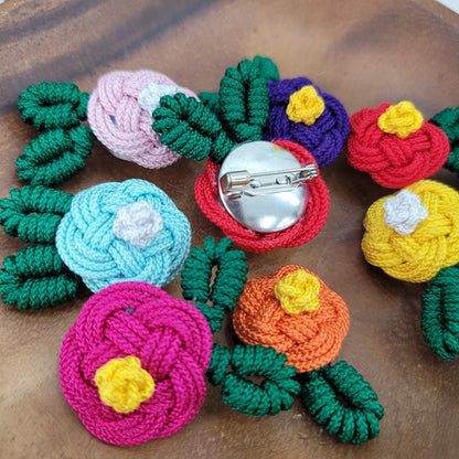 [HANDMADE] Korean Traditional Knot Brooch - 한국 전통 매듭 브로치