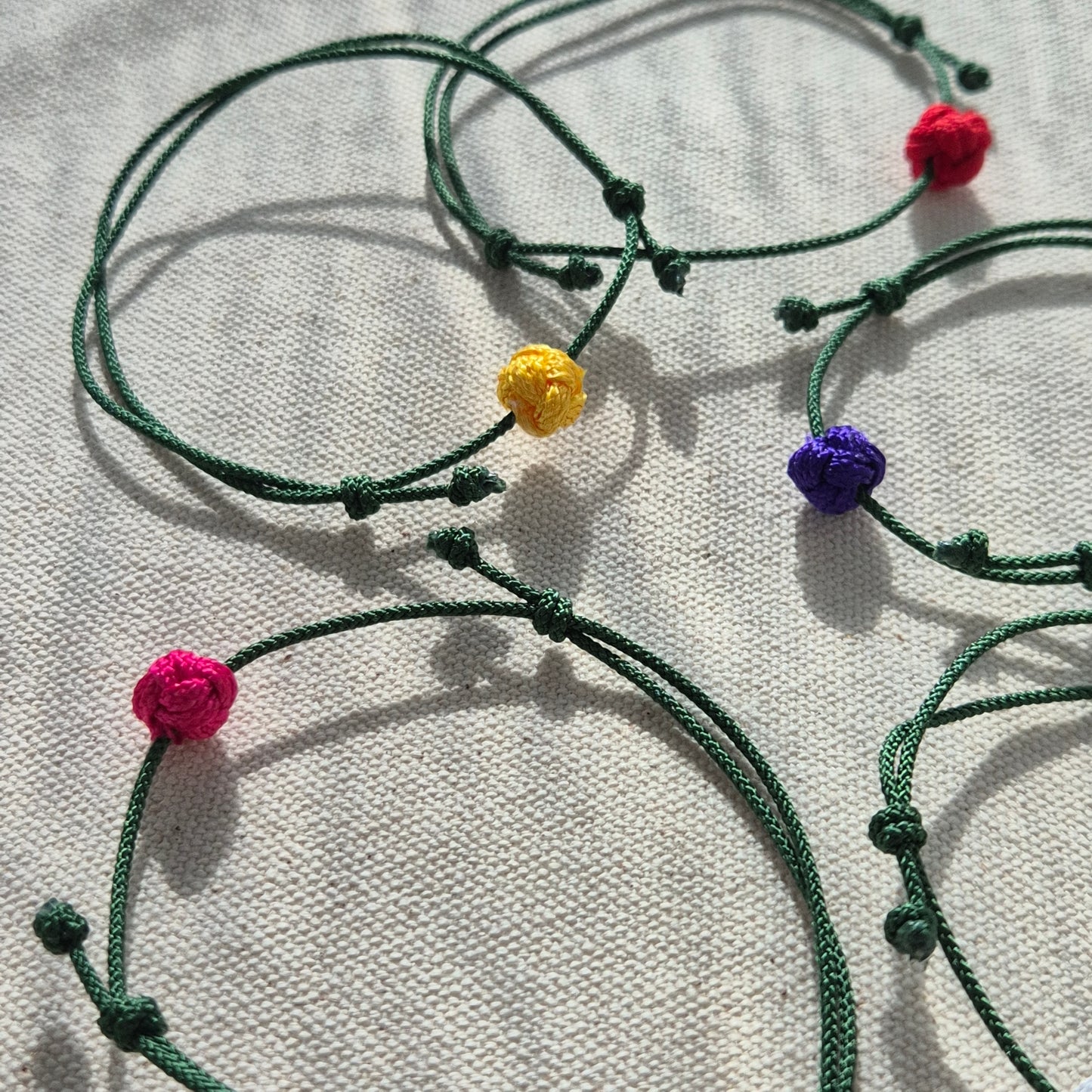 [HANDMADE] Korean Traditional Knot Bracelet - 한국 전통 매듭 팔찌