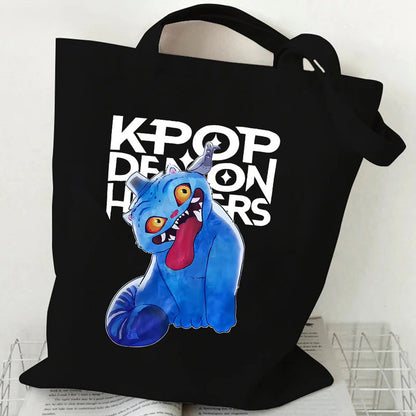 [KDH] Kpop Demon Hunters Ecobag (Scary Derpy) - 케이팝 데몬 헌터즈 에코백(무서운 호랑이)