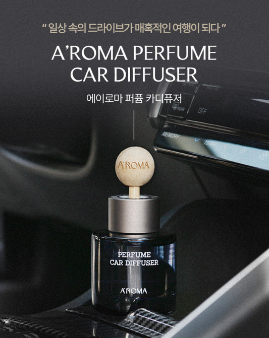 [A'roma] Car Diffuser, Air Refresher 50ml x 3ea - 에이로마 차량용 디퓨저, 방향제 50ml x 3개