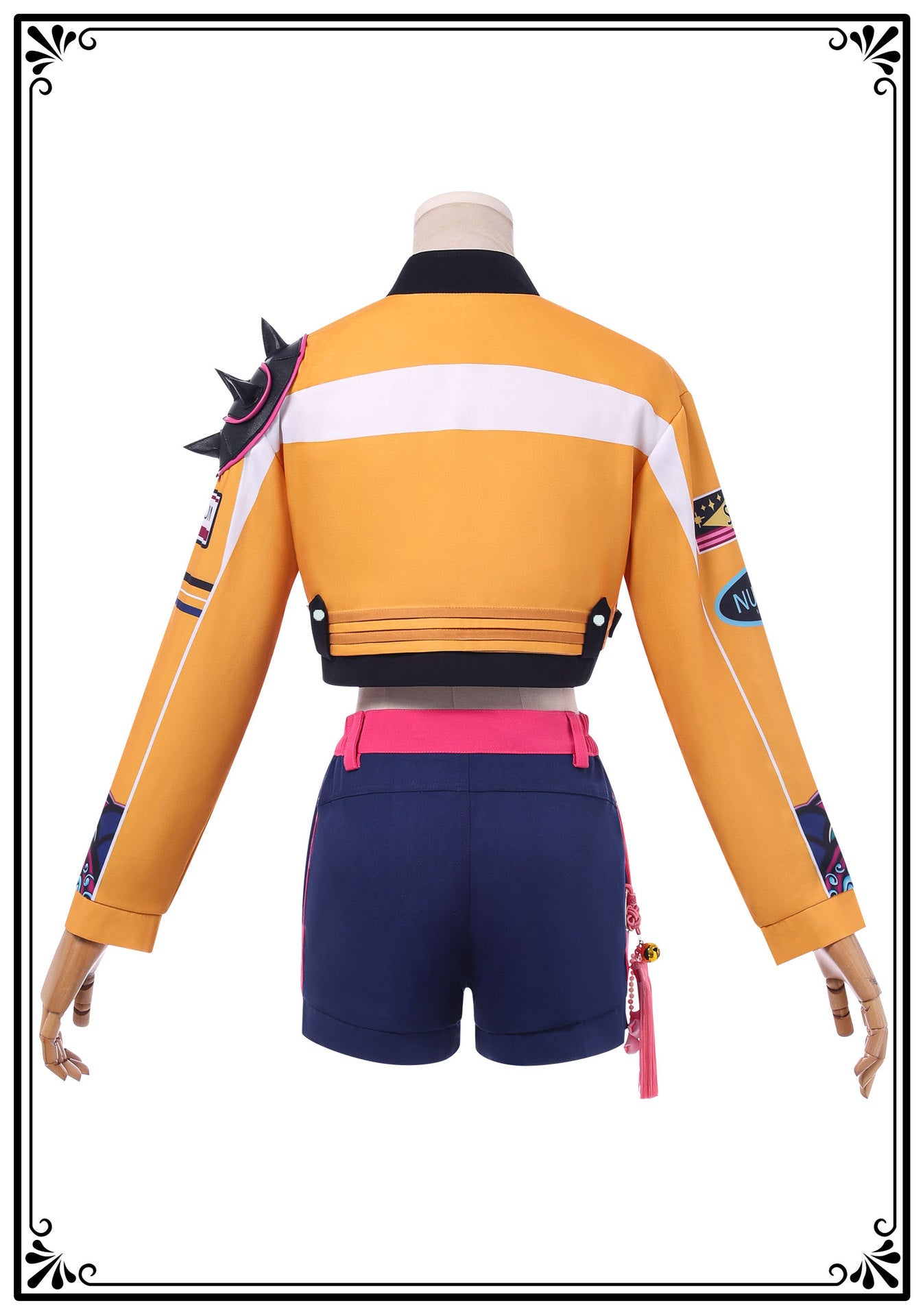 [KDH] Rumi Women’s Full Costume Set – Includes Jacket, Vest, Necklace, and Pants for Cosplay or Events - 루미 여성용 풀 코스튬 세트 - 코스프레 또는 이벤트용 재킷, 조끼, 목걸이, 바지 포함