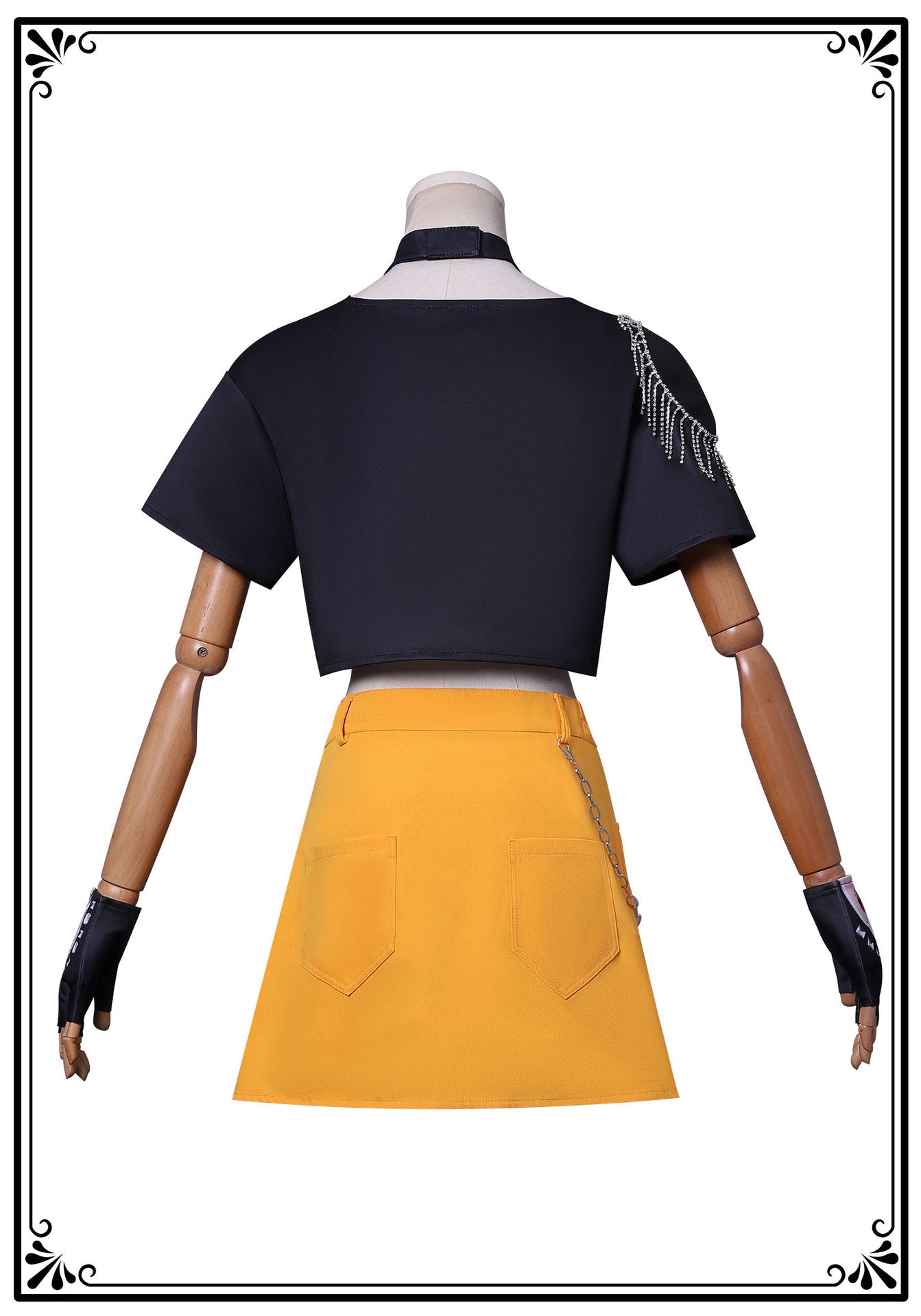 [KDH] Mira Women’s Full Costume Set – Includes Jacket, Vest, Necklace, and Pants for Cosplay or Events - 미라 여성용 풀 코스튬 세트 - 코스프레 또는 이벤트용 재킷, 조끼, 목걸이, 바지 포함