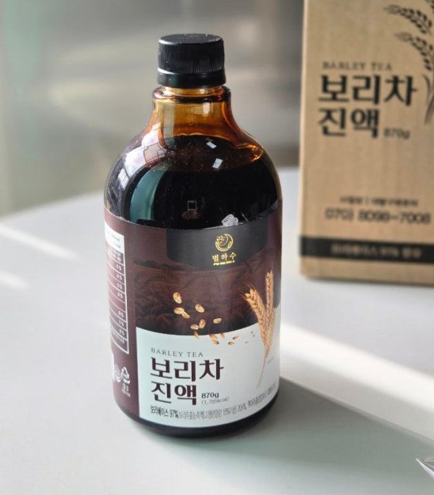 Korean Barley Tea Extract 1000g(Can Brew 210 Bottles) - 별하수 보리차 진액 1000g (보리차 210병 제조가능)
