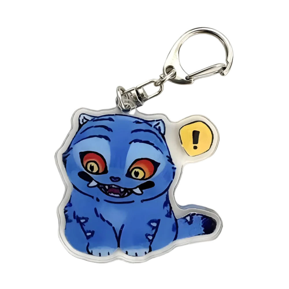[KDH] Kpop Demon Hunters Derpy Acrylic Keyring 4pc set - 케이팝 데몬 헌터즈 더피 아크릴 키링 4종 세트