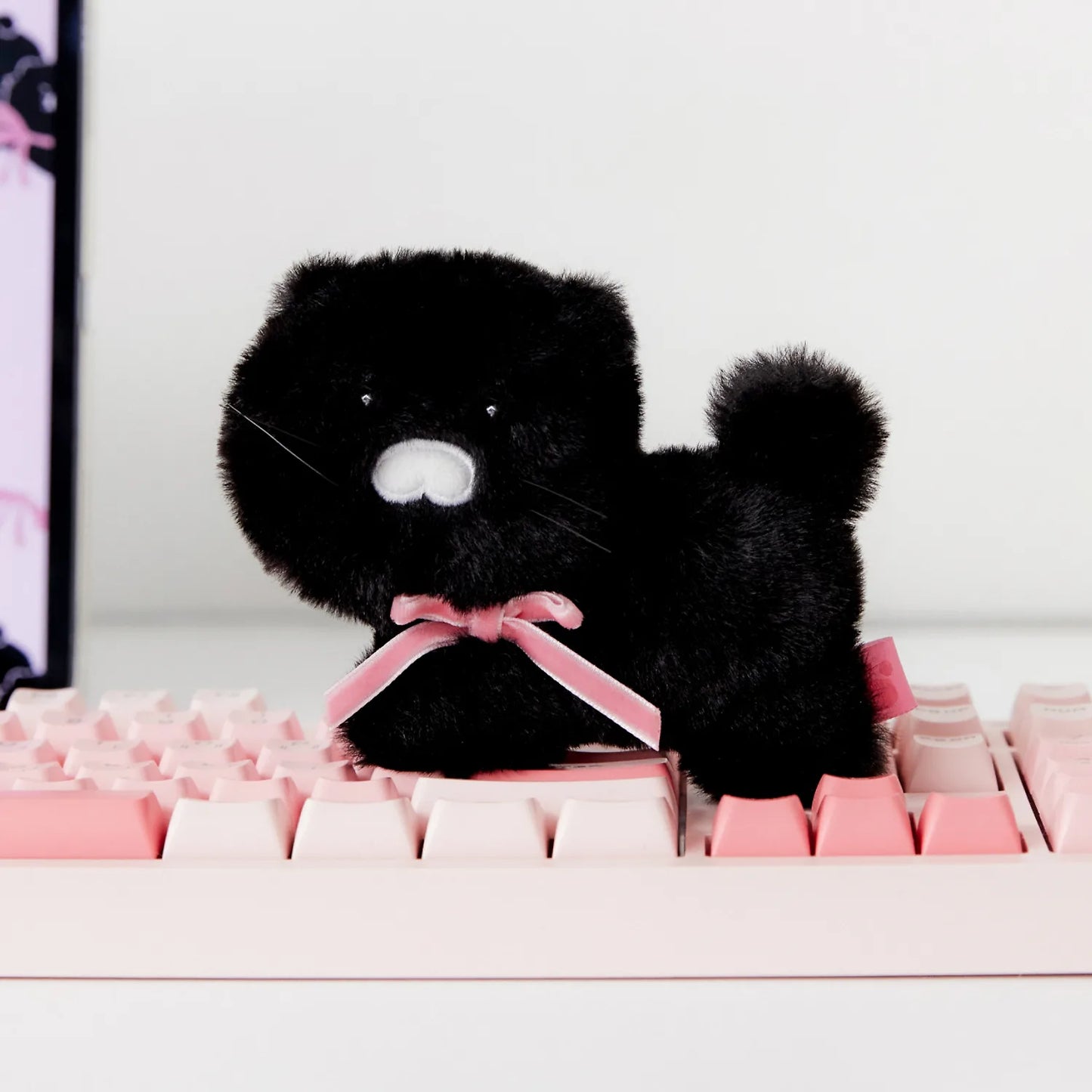 [KAKAO FRIENDS] Black Choonsik Plush Keyring Choonsik - 블랙춘 미니키링인형 춘식이