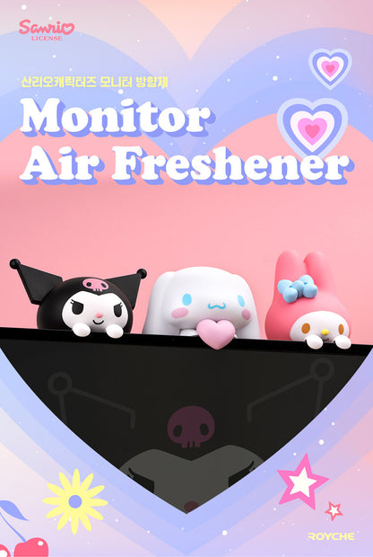 [SANRIO] Monitor Air Freshener - Mymelody (Sweet Flower) 산리오 모니터 방향제 - 마이멜로디 (스위트 플라워)