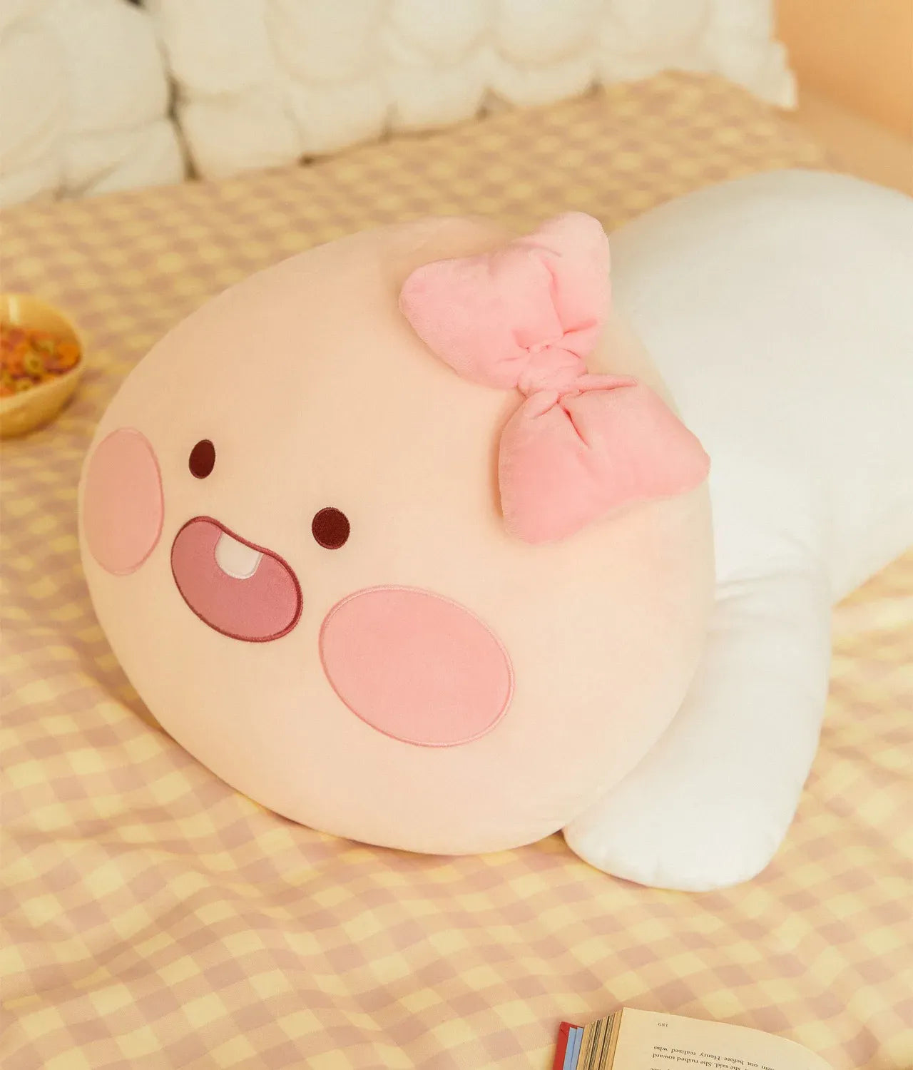 [KAKAO FRIENDS] Little Apeach Big body pillow - 리틀 어피치 대형 바디 필로우