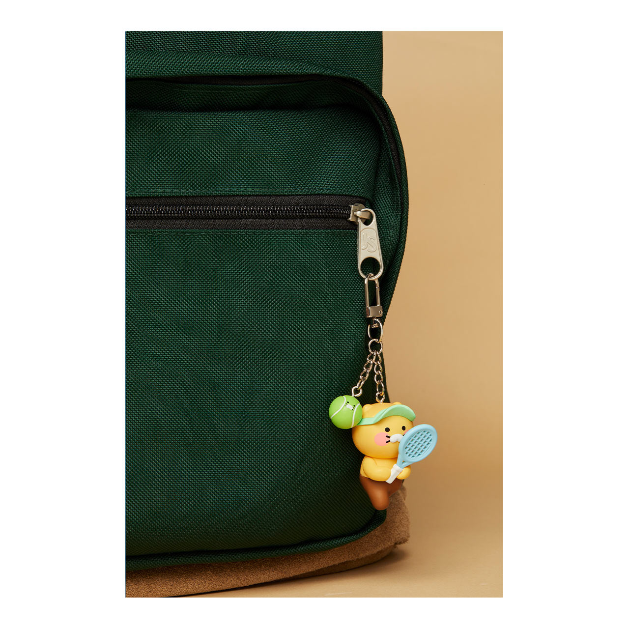 [KAKAO FRIENDS] Choonsik Sports Tennis Keyring - 춘식이 스포츠 테니스 키링