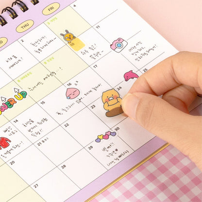 KAKAO FRIENDS: Say Cheese Waterproof Mini Diary Decor Sticker - 세이치즈 방수 미니 다이어리 데코 스티커
