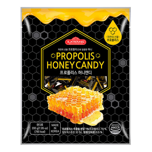 [IL KWANG] Propolis Honey Candy 200g - 일광 프로폴리스 허니 캔디 200g