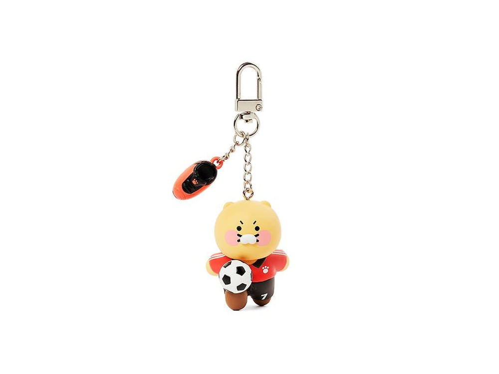 [KAKAO FRIENDS] Choonsik Sports Soccer Keyring - 춘식이 스포츠 축구 키링