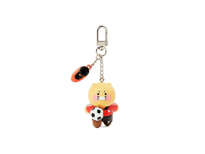 [KAKAO FRIENDS] Choonsik Sports Soccer Keyring - 춘식이 스포츠 축구 키링