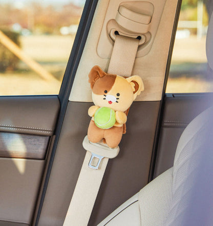 [KAKAO FRIENDS] Choonsik Puppy Seat Belt Cover - 춘식버스 개춘식 안전 벨트 커버