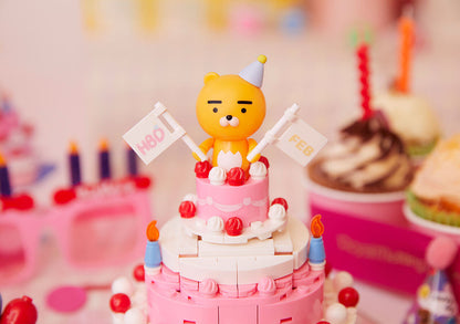 Kakao Friends: Cake Brick Figure - Ryan & Choonsik	라이언 춘식이 케잌 브릭 피규어