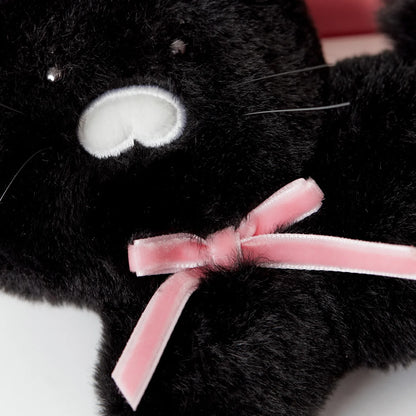 [KAKAO FRIENDS] Black Choonsik Plush Keyring Choonsik - 블랙춘 미니키링인형 춘식이