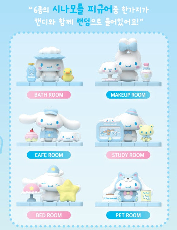[Sanrio] Cinnamoroll Diopop Figure (Random)  - 산리오 시나모롤 디오팝 피규어 (랜덤)