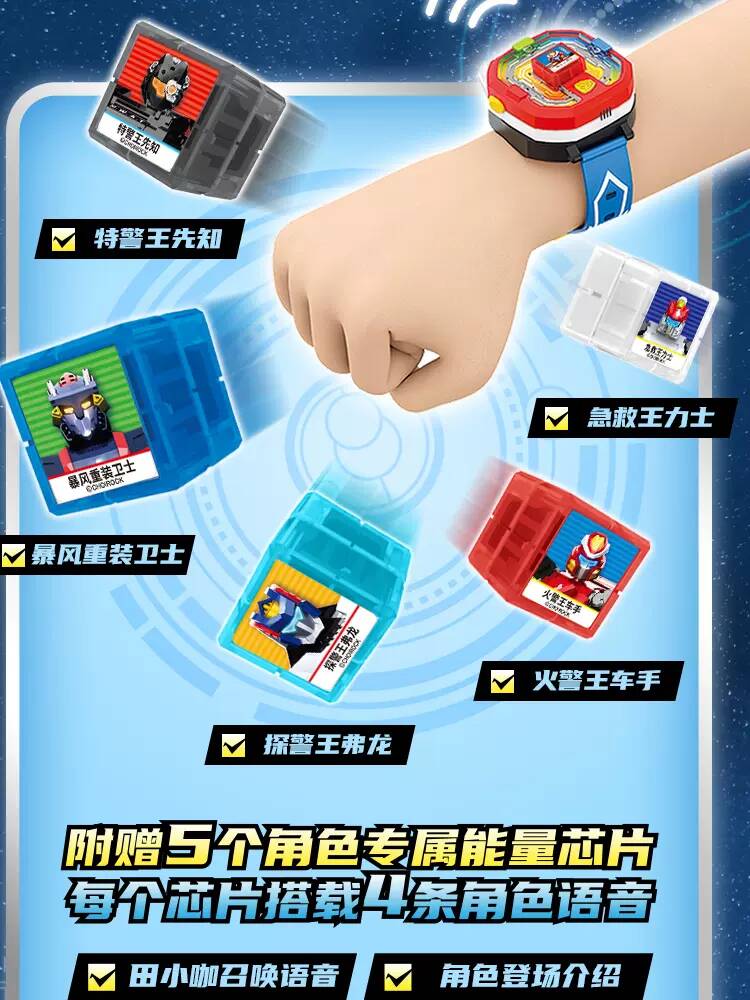 [HELLO CARBOT] Cube WatchX - Chinese Version (Watch + 5 Cubes)