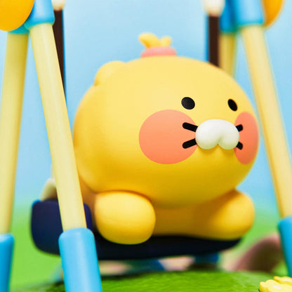 [KAKAO FRIENDS] Play Ground Choonsik Figure Swing - 놀이터 씬 춘식이 피규어 그네