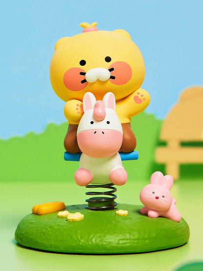 [KAKAO FRIENDS] Play Ground Choonsik Figure Hobbyhorse - 놀이터 씬 춘식이 피규어 목마