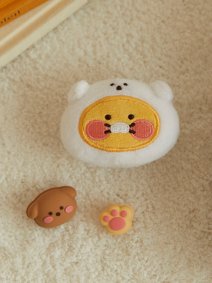 [KAKAO FRIENDS] Choonsik Bichon Stuffy Charms, Jibbitz - 춘식 비숑 인형참, 지비츠