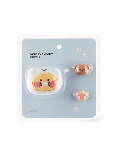 [KAKAO FRIENDS] Choonsik Bichon Stuffy Charms, Jibbitz - 춘식 비숑 인형참, 지비츠