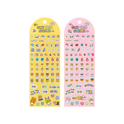 KAKAO FRIENDS: Say Cheese Waterproof Mini Decor Sticker 2pc Set  - 세이치즈 방수 미니 데코 스티코 2pc 세트