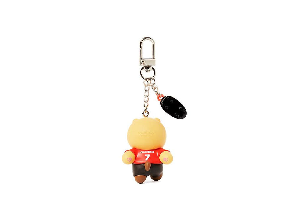 [KAKAO FRIENDS] Choonsik Sports Soccer Keyring - 춘식이 스포츠 축구 키링