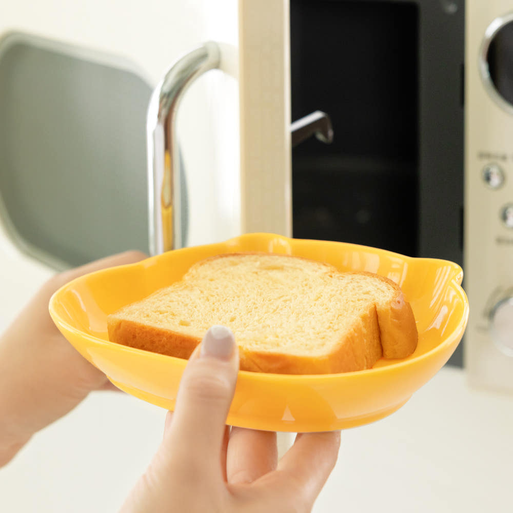 [KAKAO FRIENDS] Choonsik 2pc Ceramic Brunch Plate Set - 춘식이 냥젤리 접시 세트 2P 브런치 플레이팅 예쁜 그릇 식기