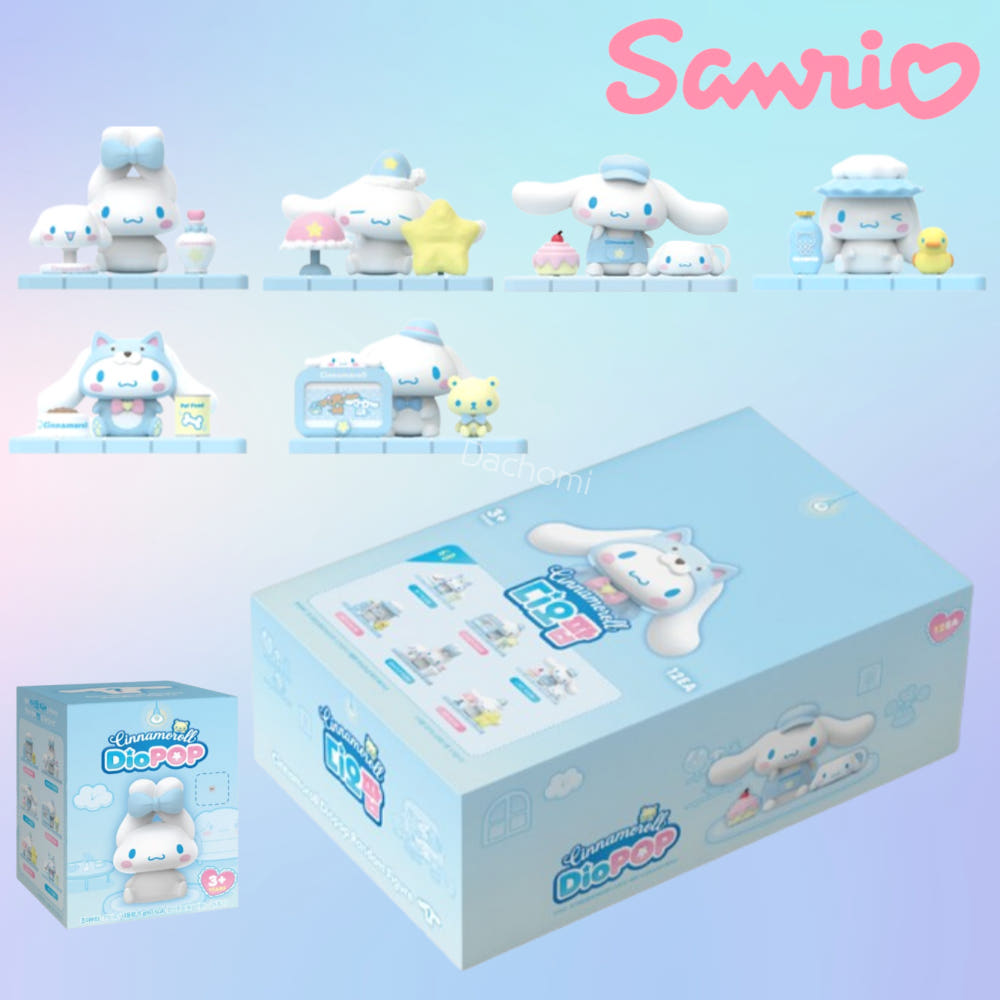 [Sanrio] Cinnamoroll Diopop Figure (Random)  - 산리오 시나모롤 디오팝 피규어 (랜덤)