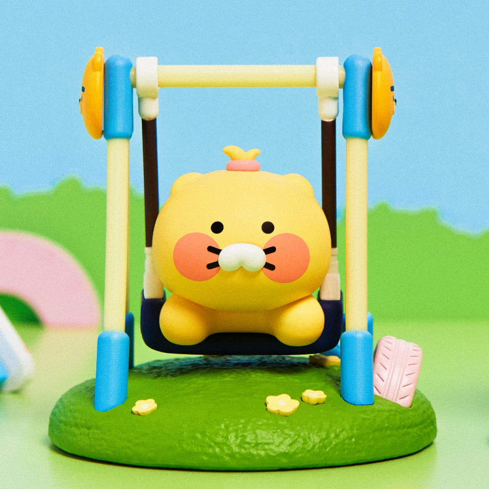 [KAKAO FRIENDS] Play Ground Choonsik Figure Swing - 놀이터 씬 춘식이 피규어 그네