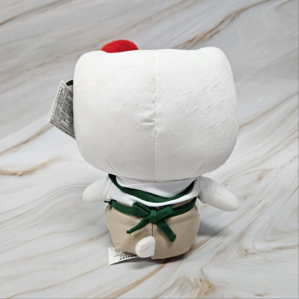 韓国スターバックス★バリスタ ハローキティ 人形 Hello Kitty 新品 K-Starbucks X Hello Kitty] Barista Hello Kitty Doll - 한국