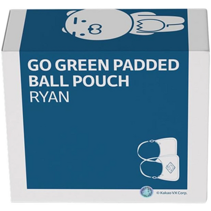 GO GREEN PADDED BALL POUCH - RYAN 고그린 패딩 볼파우치 - 라이언