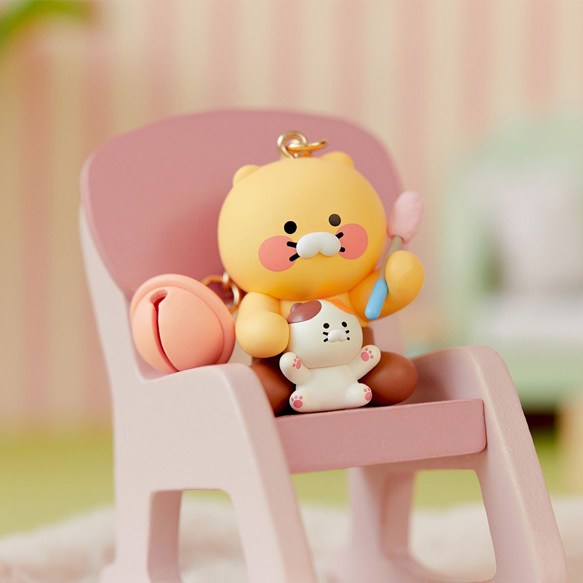 Kakao Friends: Figure Keyring - Together Meow Choonsik 춘식이는 최고양 피규어키링 투게더 춘식이