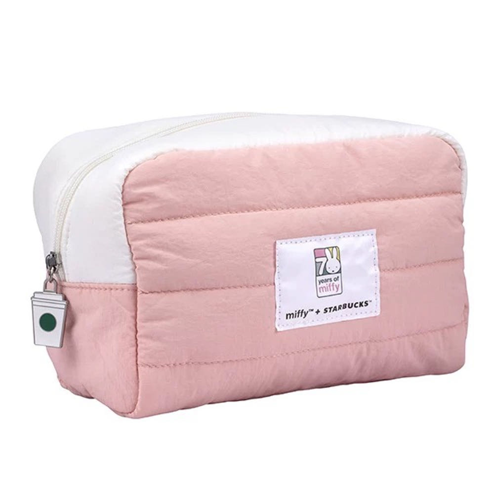 [K-STARBUCKS] Miffy 70th Anniversary Special Edition Puffer Pouch - 미피 70주년 한국 스타벅스 콜라보 파우치