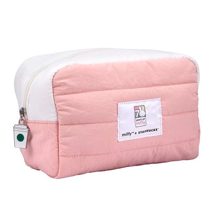 [K-STARBUCKS] Miffy 70th Anniversary Special Edition Puffer Pouch - 미피 70주년 한국 스타벅스 콜라보 파우치