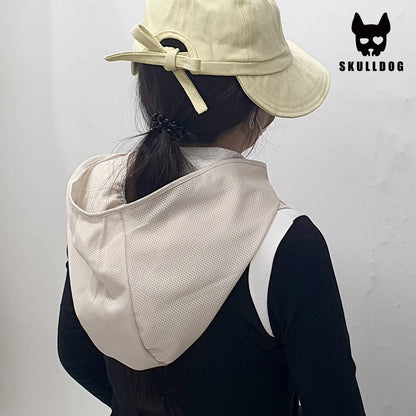 [Skulldog] UV Protection Hood Full Head Cover - 얼굴 햇빛가리개 자외선차단 마스크 모자 안면 페이스커버 후드형 골프 자전거 낚시 등산