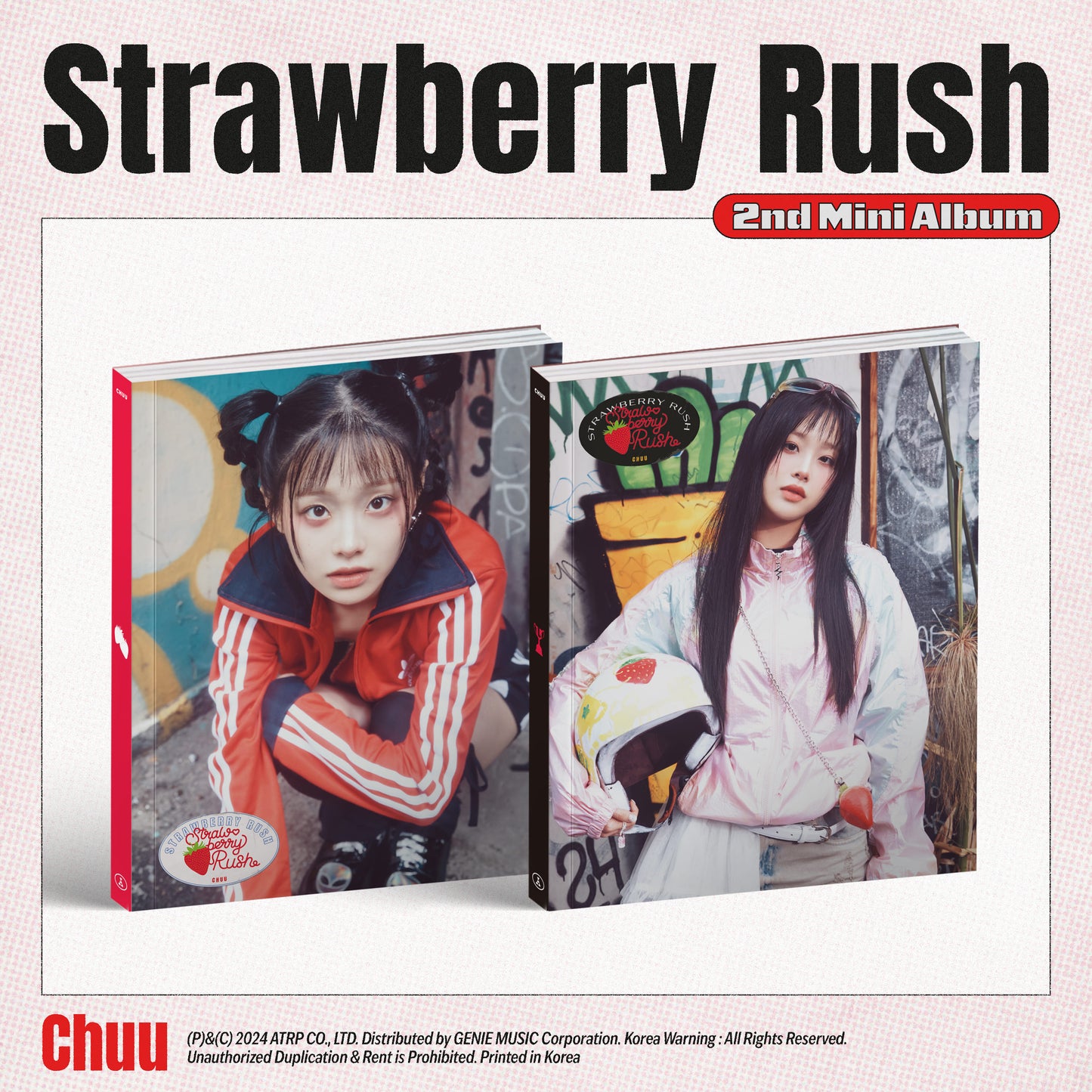 CHUU 2nd Mini Album [Strawberry Rush] (Strawberry Ver. / Rush Ver.) Random