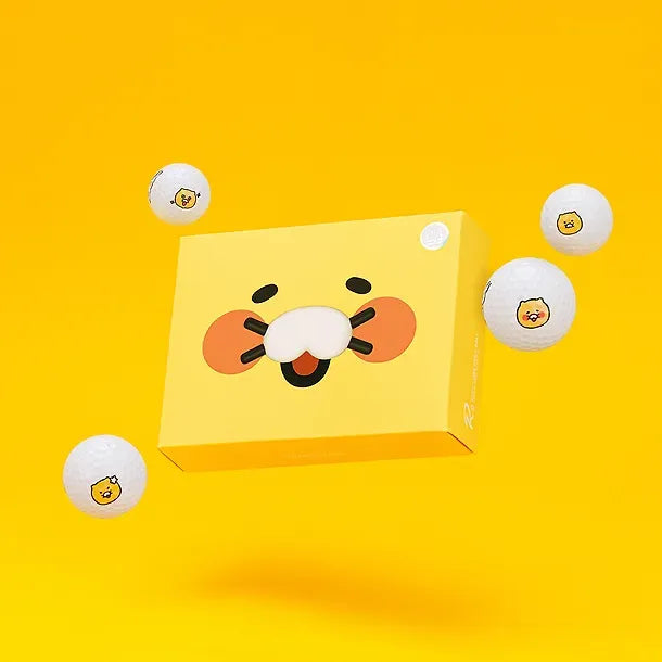[KAKAO FRIENDS] R3X Hands-Up Friends Edition Golf Balls (Dozen) - R3X 핸즈업 프렌즈 에디션 골프공