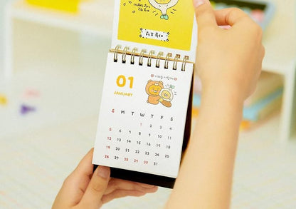 KAKAO 2025 Fairy Diary & Calandar Set (2025 Planner + Calendar + Mini Memo + Pen)