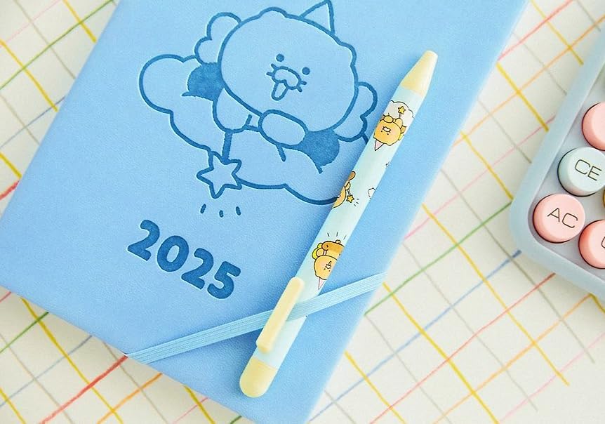 KAKAO 2025 Calendar and Planner (2025 Planner + Calendar + Mini Memo + Pen)