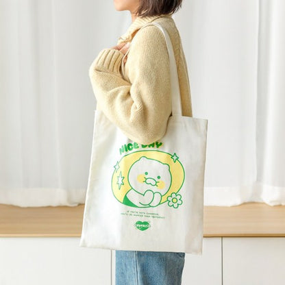 Kakao Friends: Choonsik Nice Day Eco Bag - 춘식이 나이스데이 에코백