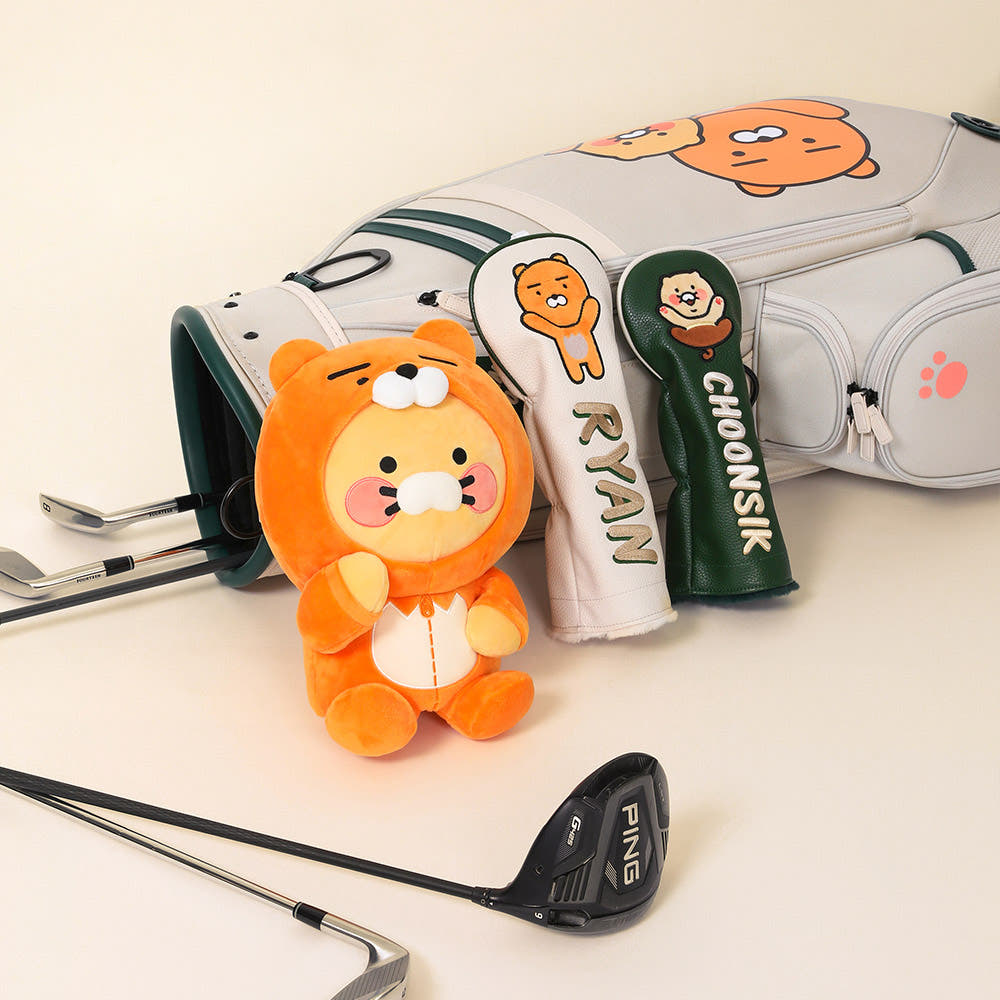 KAKAO FRIENDS] Kakao Golf Essential Driver Cover Choonsik Ryan