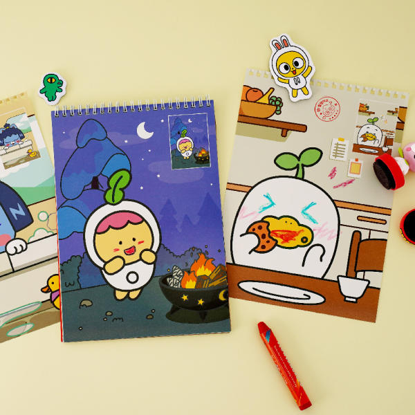 [KAKAO FRIENDS] Kids Learning Workbook - 카카오프렌즈 키즈 학습 연습장