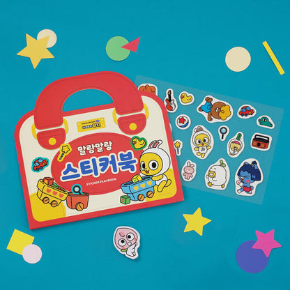 [KAKAO FRIENDS] Kids Soft Sticker Book - 카카오프렌즈 키즈 말랑말랑 스티커북