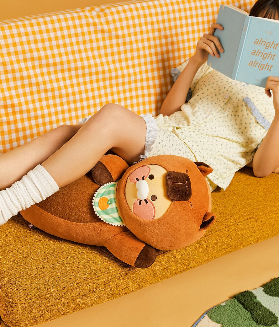 [KAKAO FRIENDS] FriendZoo Choonsik Capybara Body Pillow - 프렌ZOO 춘식이 카피바라 바디 필로우